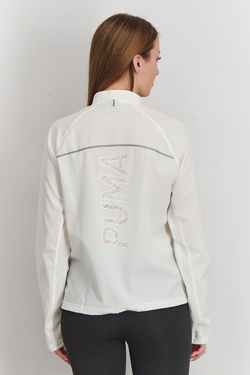 PUMA Women Sportswear Fit Woven Ultra Running Jacket, White - Image 4